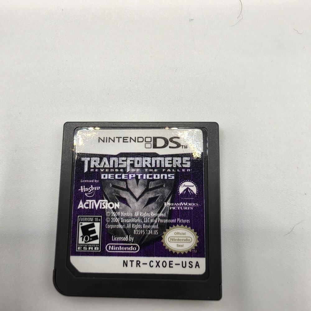 Activision Transformers: Decepticons (Nintendo DS, 2007) NTSC-U/C